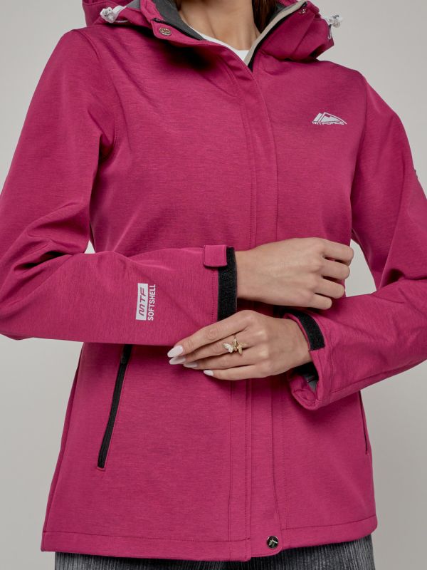 Windbreaker MTFORCE women's softshell raspberry 22005M